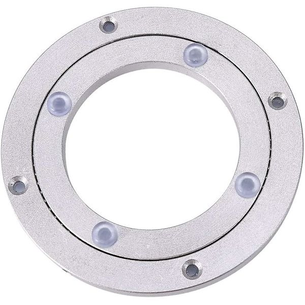 Bordslager, vridbart vridbord, aluminiumlegering, rund platta Vridbart vridbord (storlek: #1)