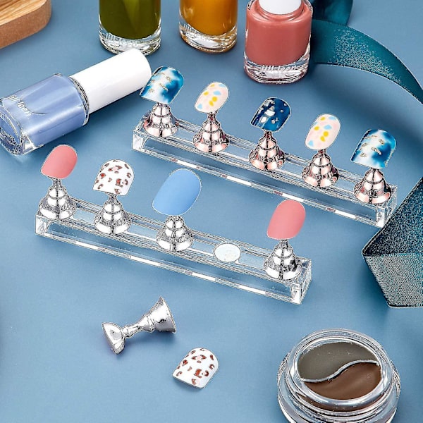 Nail art øvelser negleplade understøtter negle hvile base
