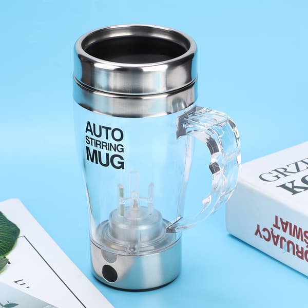 Selvrørende krus 350ml Elektrisk kaffe melk miksekopp