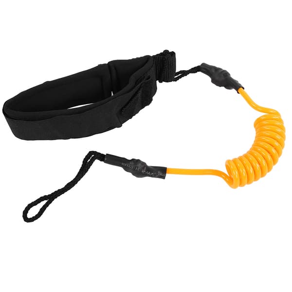 Stand Up Paddle Board Coiled Spring Surf Leash Oransje