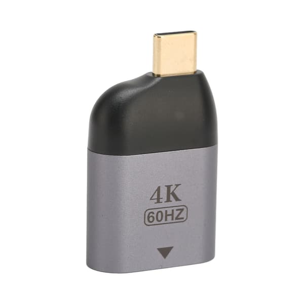 USB C til HDMI Adapter 4K 60Hz Bærbar USB 3.1 Type C Konverter til PC