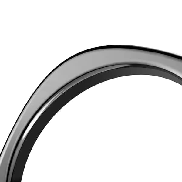 Telefon Ring Holder Sort 360 Graders Rotation Zinklegering Farvefast Greb til Tablet Digitale Enheder