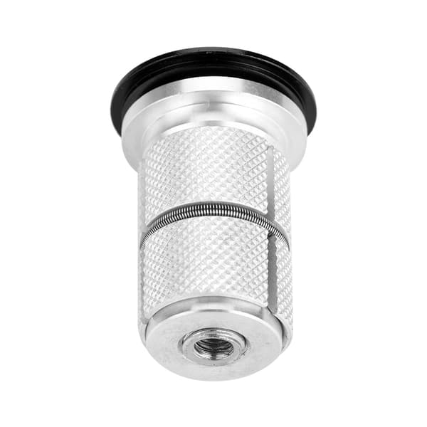Aluminiumslegering Cykelgaffel Expander Bung 1 1.25 Tommer Sort Headset Top Cap