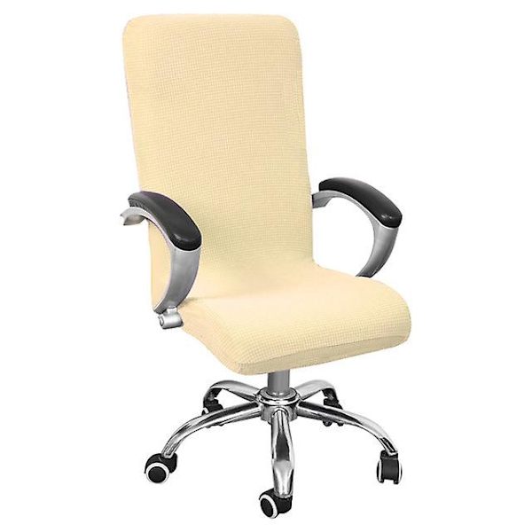 kontorstolebetræk M Beige