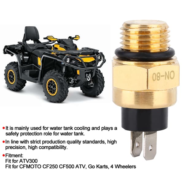 ATV300 CFMOTO CF500 Motorcykel Vattentank Termostat Temperatursensor Brytare
