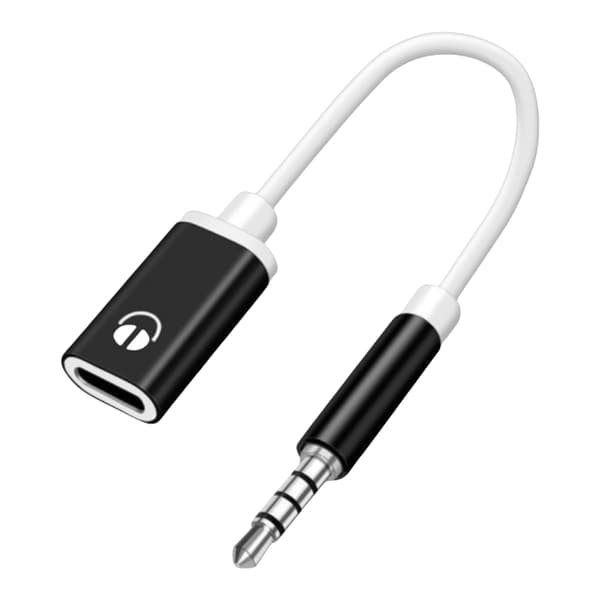 3,5 mm han til Type C hun hovedtelefonstikadapter USB C til Aux lydkabel Red 0.02
