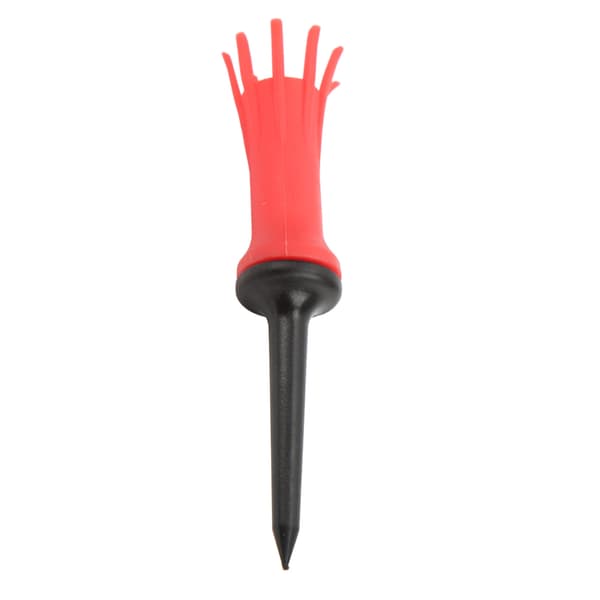 Golf Tees Blød Gummi Elastisk 8 Klo Bold Søm Lav Modstand Plast