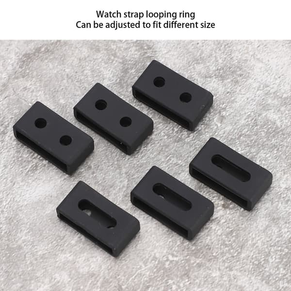 6 stk. urremsholder sikkerhedsholder passer til BA110 sort 20 mm