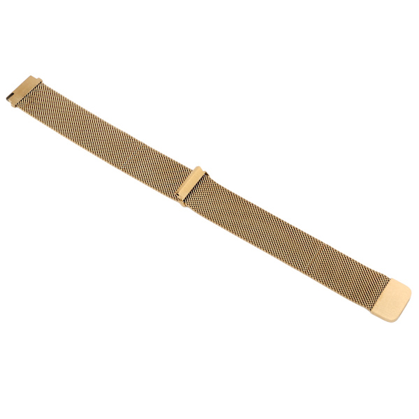 Magnetisk rustfrit stål Quick Release Hudvenlig Åndbar Urrem til Huawei GT2 Guld