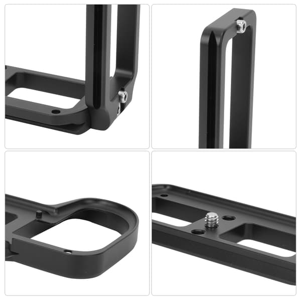 L Type Quick Release Plade Vertikalt Håndgreb Kuglehoved til Panasonic DC S1 S1R Mikro Kamera