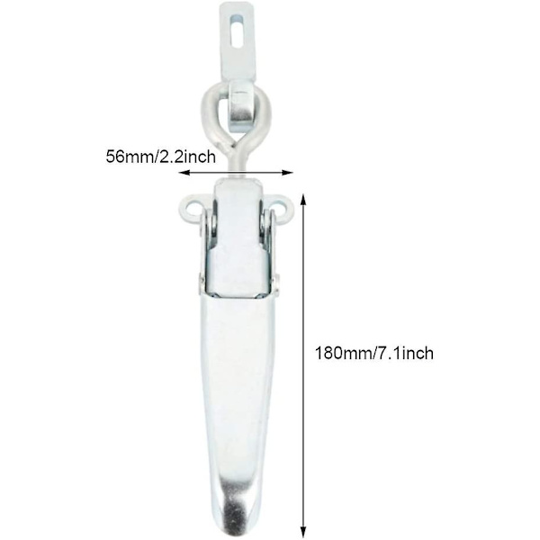 Krog Lås, Spænde Lås Fastener Fastener Lastbil Trailer Body Clamp Hasp
