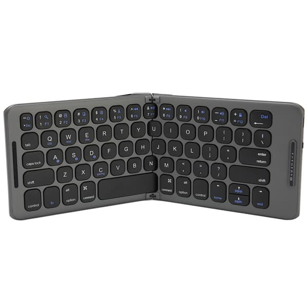 Kokoontaitettava Bluetooth-näppäimistö 65 näppäintä Multi Device Wireless Type C PC-tableteille