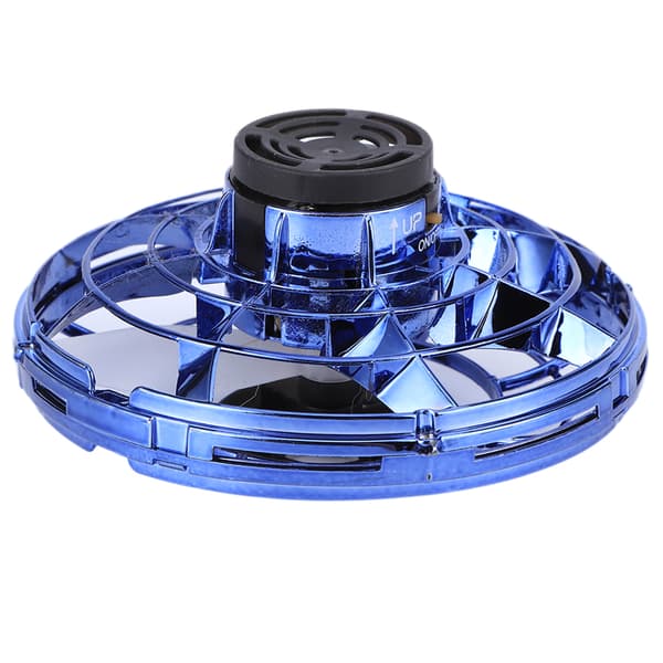 Mini Drone LED 360 Roterende Flyvende Legetøj Blå