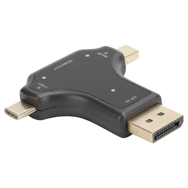3 i 1 Multi Funksjonsadapter HD DP Mini DP til HDMI-konverter for Laptop Tilbehør D63A