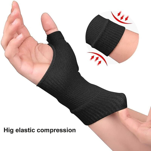 Terapeutiska kompressionshandskar för artrit - Andas - Med gel för hand, handled, tumme och ledsmärta