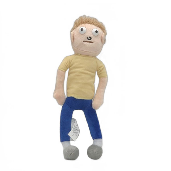 Rick and Morty plysjdukke Rick and Morty gutteplysj morty boy