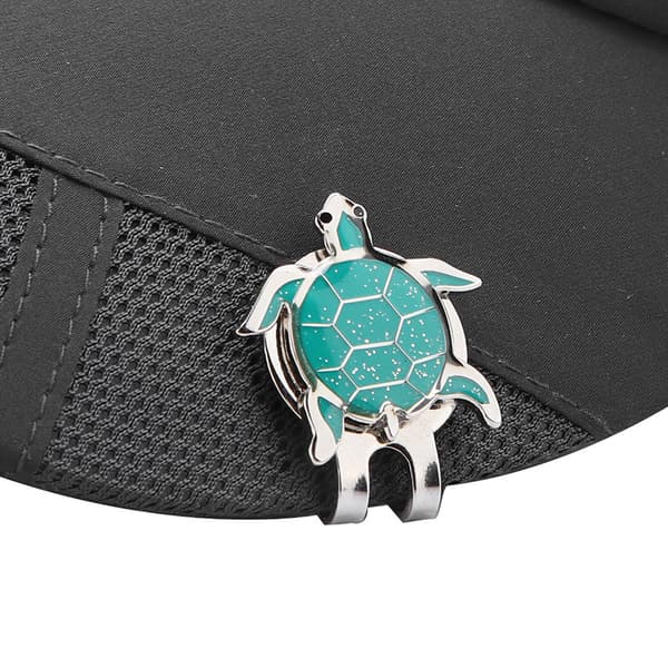 Magnetisk boldmarkør golf hat clip i rustfrit stål