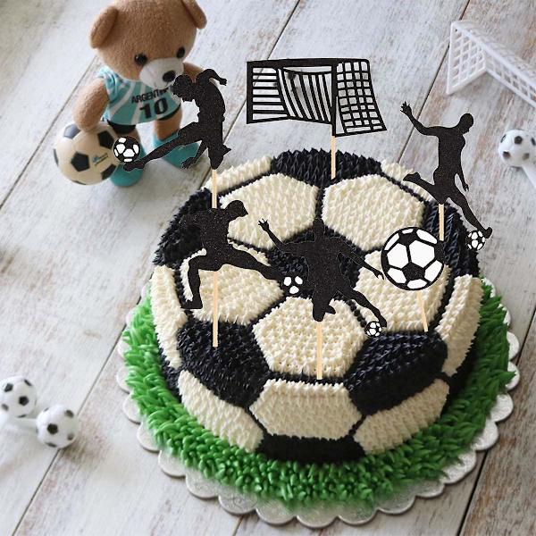6st VM fotboll Cupcake Toppers 2022