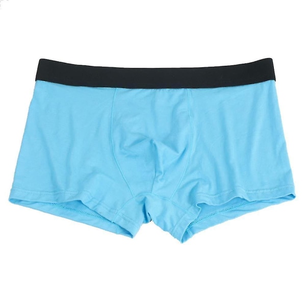 Herr Boxer Underkläder Andas Trunks Kalsonger Sky Blue 2XL