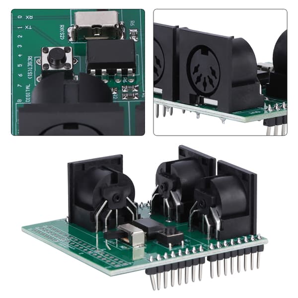 Digital MIDI Shield-modul: Elektroniskt mätinstrument av hög kvalitet