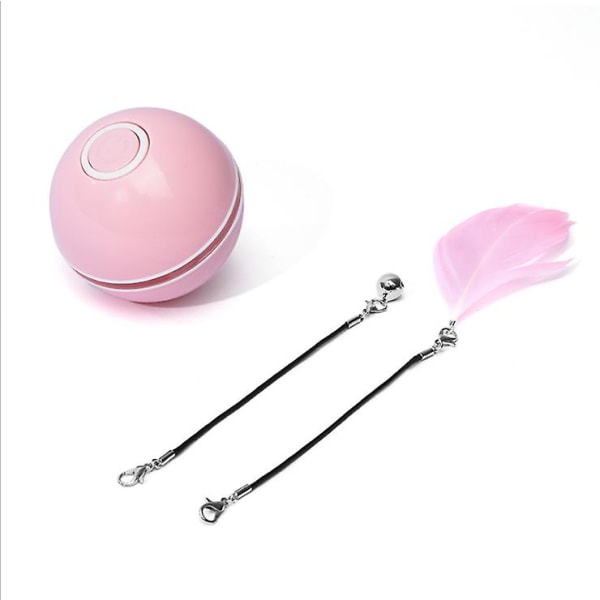 LED-glödande boll-husdjursleksaker pink