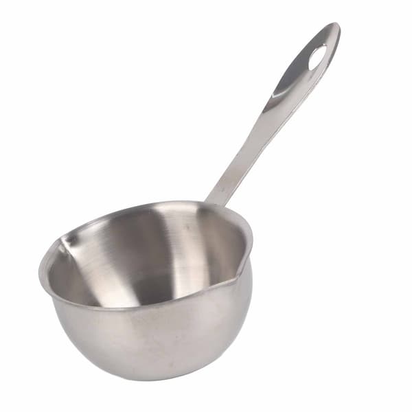Mini smørsmelter i rustfritt stål for induksjon, 150 ml