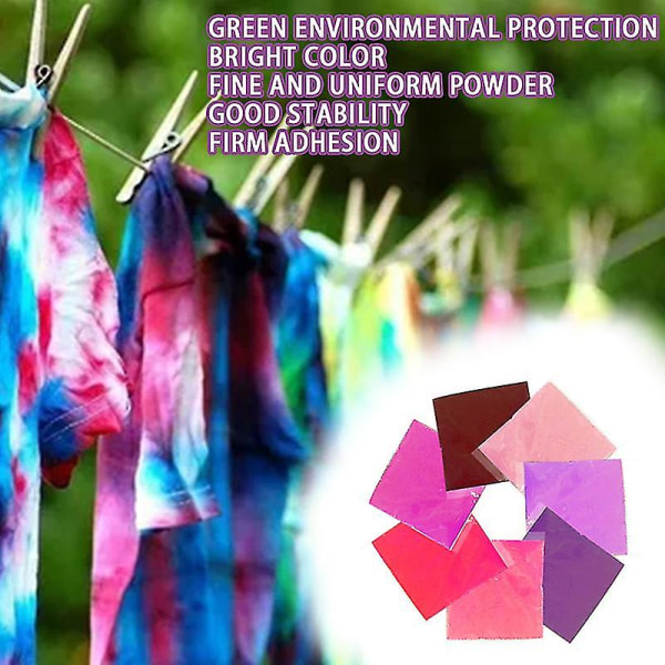 Fargemiddel Miljøvennlige Tie-dyeing Pigmenter