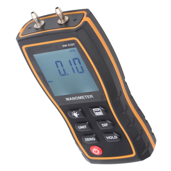 Digital HVAC Lufttryksmåler - SW-512C