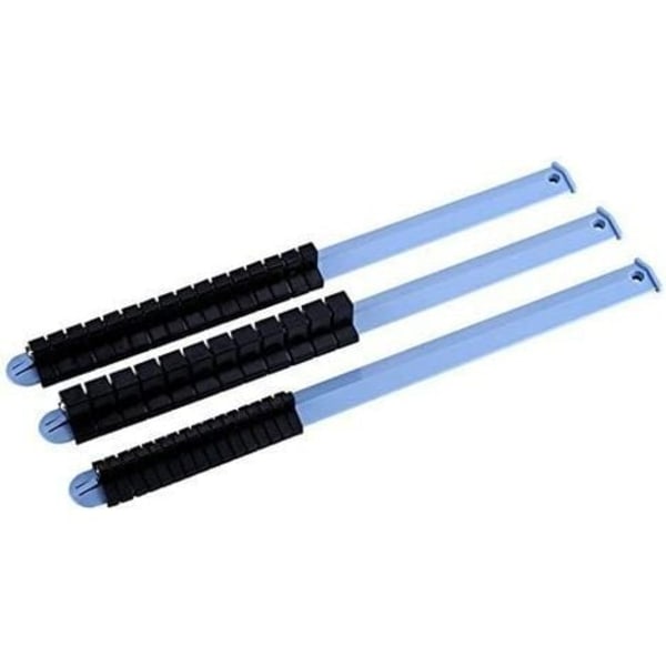 3st förvaringsställ Rälshållare Drive Vägguttag Förvaringsställ Organizer Drive-monterad Socket Divider Rails Fack 1/4