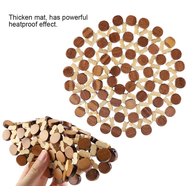 Bambu Lämmönkestävä Suuri Pöytämatto Tabletti