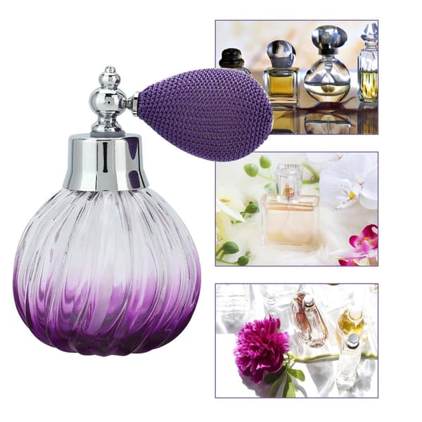 90ML Retro Glas Tom Parfymsprayflaska Påfyllningsbar Atomizer Dispenser