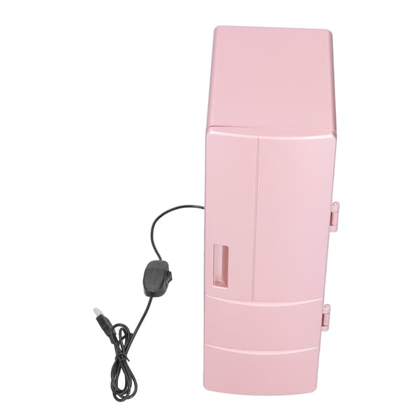 USB Portabelt Mini Kylskåp Varm Kall Förvaring för Hem Sovrum
