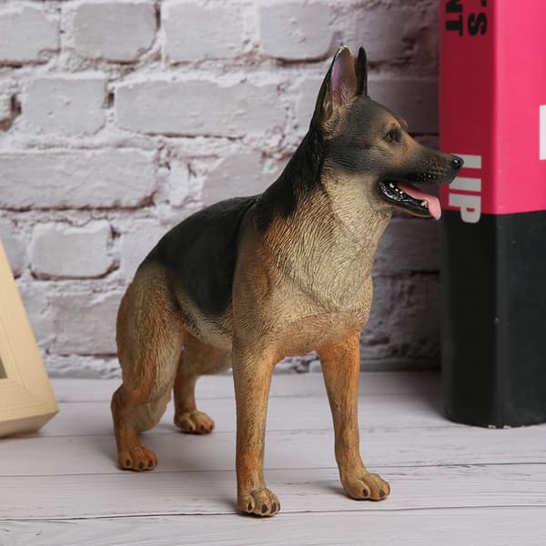 Schæferhund Simulationsmodel Skrivebordsdekoration Børnelegetøj