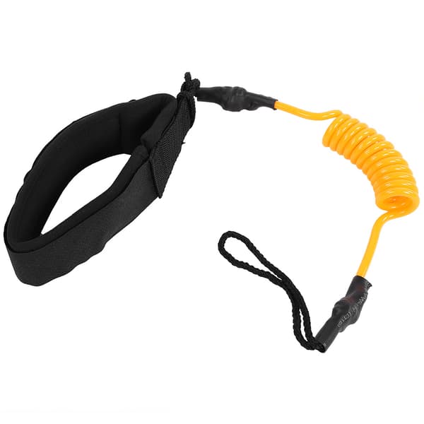 Stand Up Paddle Board Coiled Spring Surf Leash Oransje