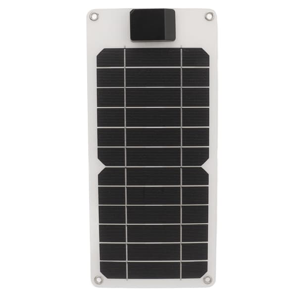 8W 5V USB Monokrystallinsk Solcellepanel Vanntett Støtsikkert for Bil Båt Tilhenger Bobil