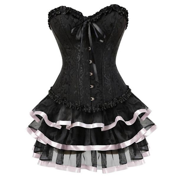 Sexy Corsets Mekot Naisten Puku only Corset M