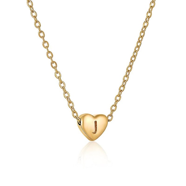 Halskjede Letter Heart Stud Girls&#39; Motesmykker Ac2750 J