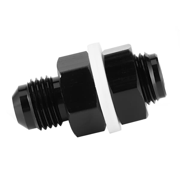 AN6 Läpivientiliitin Flare Polttokennoadapteri PTFE-aluslevy Useimmille nesteille