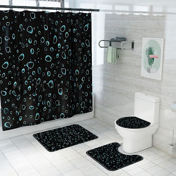 4pac Print polyester badeforhæng med krog
