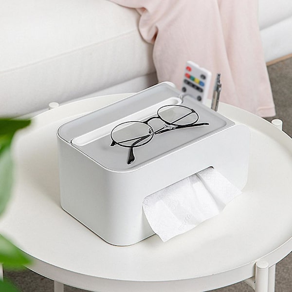 Creative Living Room Fjernbetjening Opbevaringsboks Maske Opbevaringsboks white