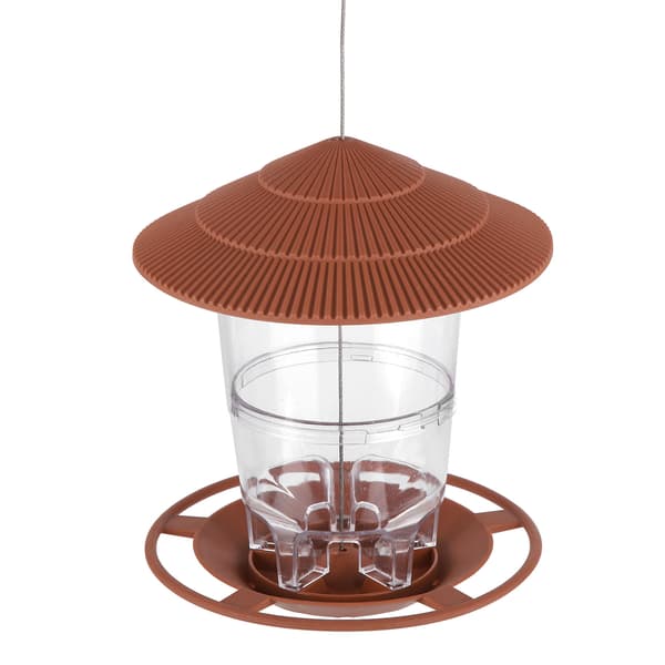 Foldbar Hængende Vildfuglefoder med Reb til Have Terrasse Baghave
