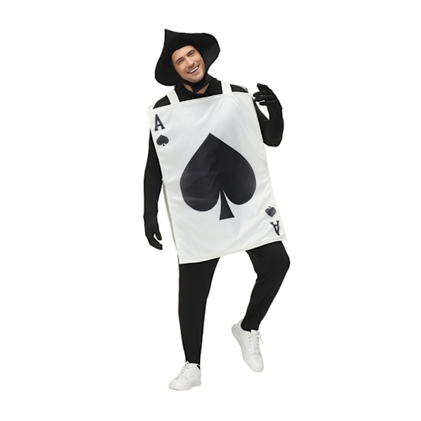suorituskyky pokeri black heart spades A vaatteet adults