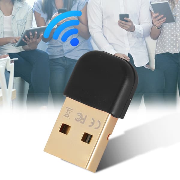 BTA 403 CSR8510 -sirulla varustettu kaksoiskullattu USB Bluetooth -sovitin 3 Mbps matkapuhelimille ja tableteille, musta