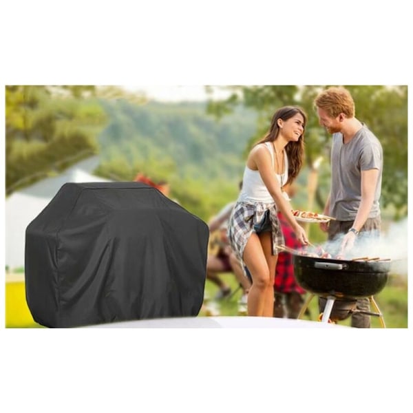 XXL190*71*117cm10D Oxford klud Udendørs BBQ Grill Cover Indendørs Sølv BBQ Cover