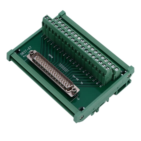 DB37 G7 Hann Terminal Board Adapter Connector 60V DC PCB Breakout Modul med Skall