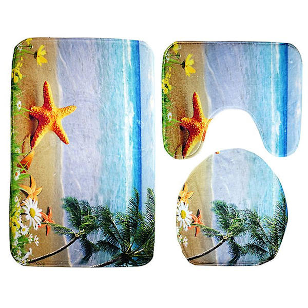 3st toalett toalett golvmatta cover golvmatta