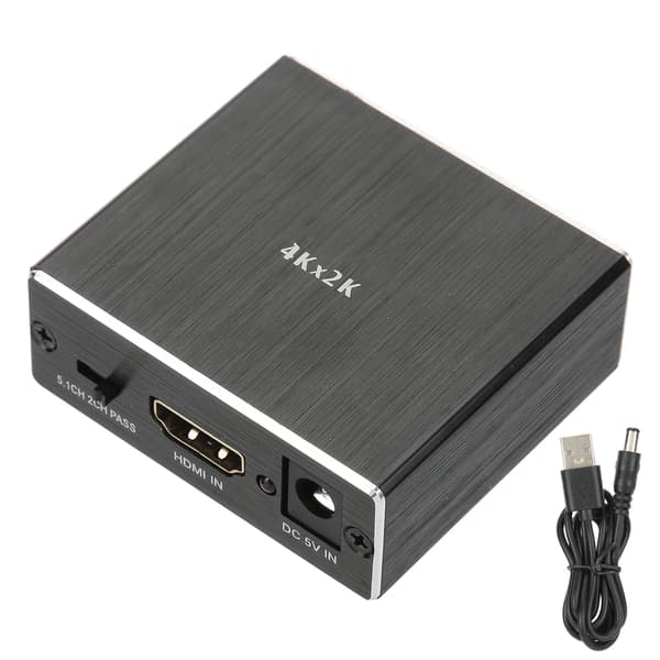 4K 2K HDMI SPDIF 3,5 mm Stereo Audio Extractor Converter Splitter