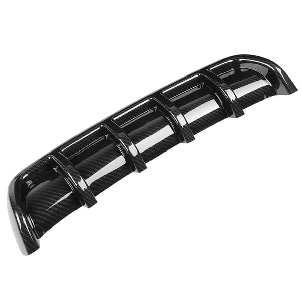 Universal Sort Bil Bagerste Kofanger Hajfinne Spoiler Diffuser Kulfiber