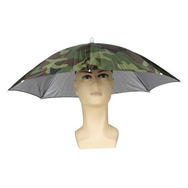30CM Camouflage Barn Hatt Paraply, Hat Paraply Fiske Paraply