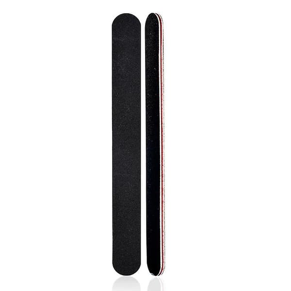 5-pack professionella nagelfilar, 100/180 dubbelsidig nagelfil, N